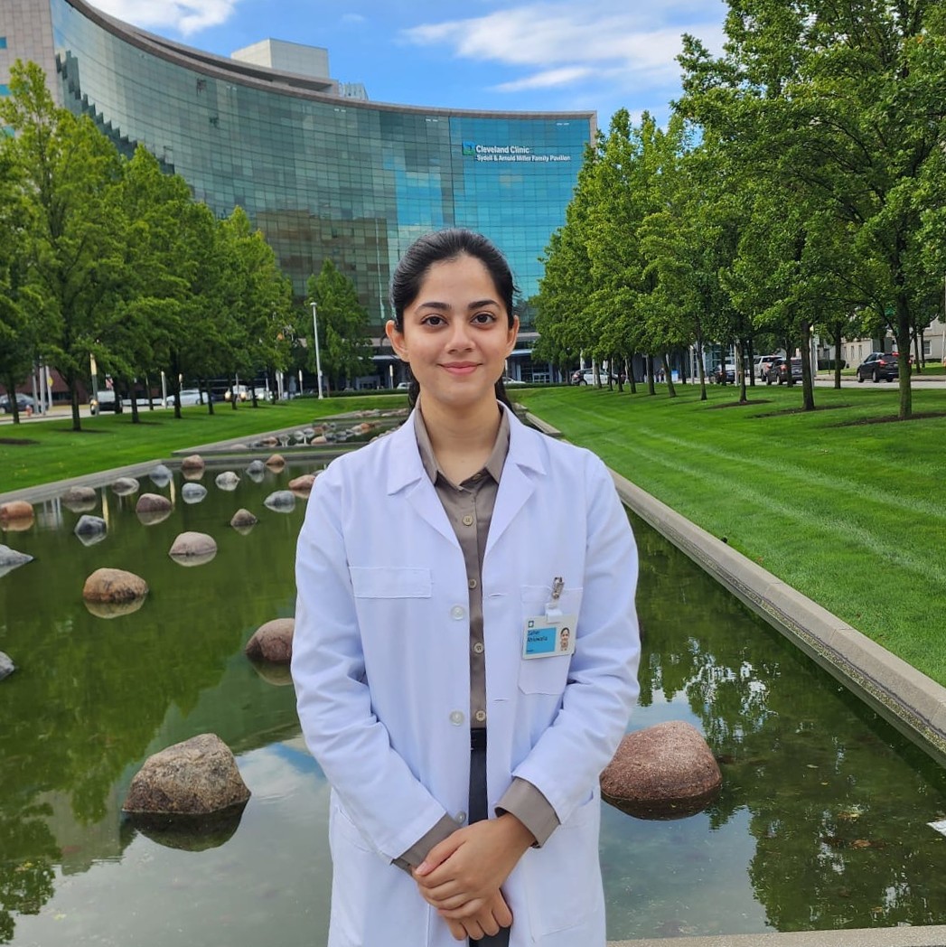 Dr. Saher Ahluwalia at the Cleveland Clinic main campus, Cleveland, Ohio